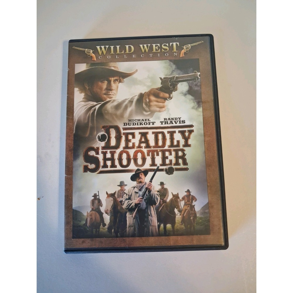 Deadly Shooter DVD 1997 Wild West Collection, Randy Travis Michael Dudikof M/92